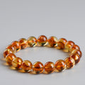 Citrine bead bracelet