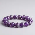 Amethyst bead bracelet