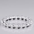 Clear quartz bead bracelet