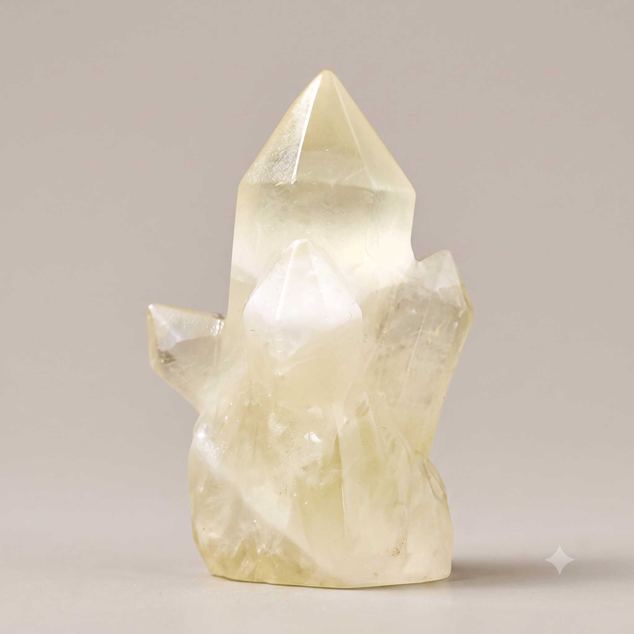 Raw Citrine Point Cluster | Abundance & Vitality