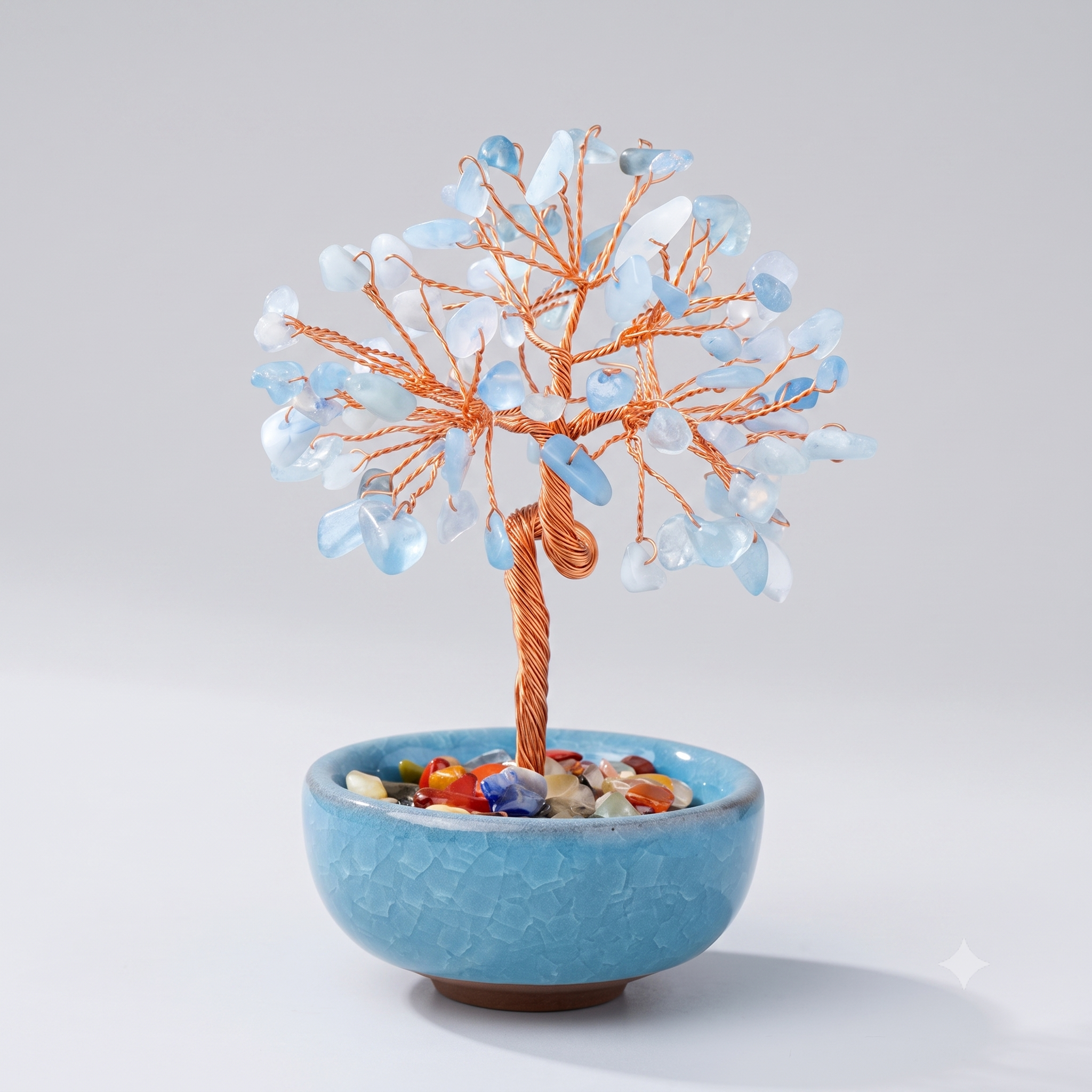 Blue Crystal Tree | Communication & Truth