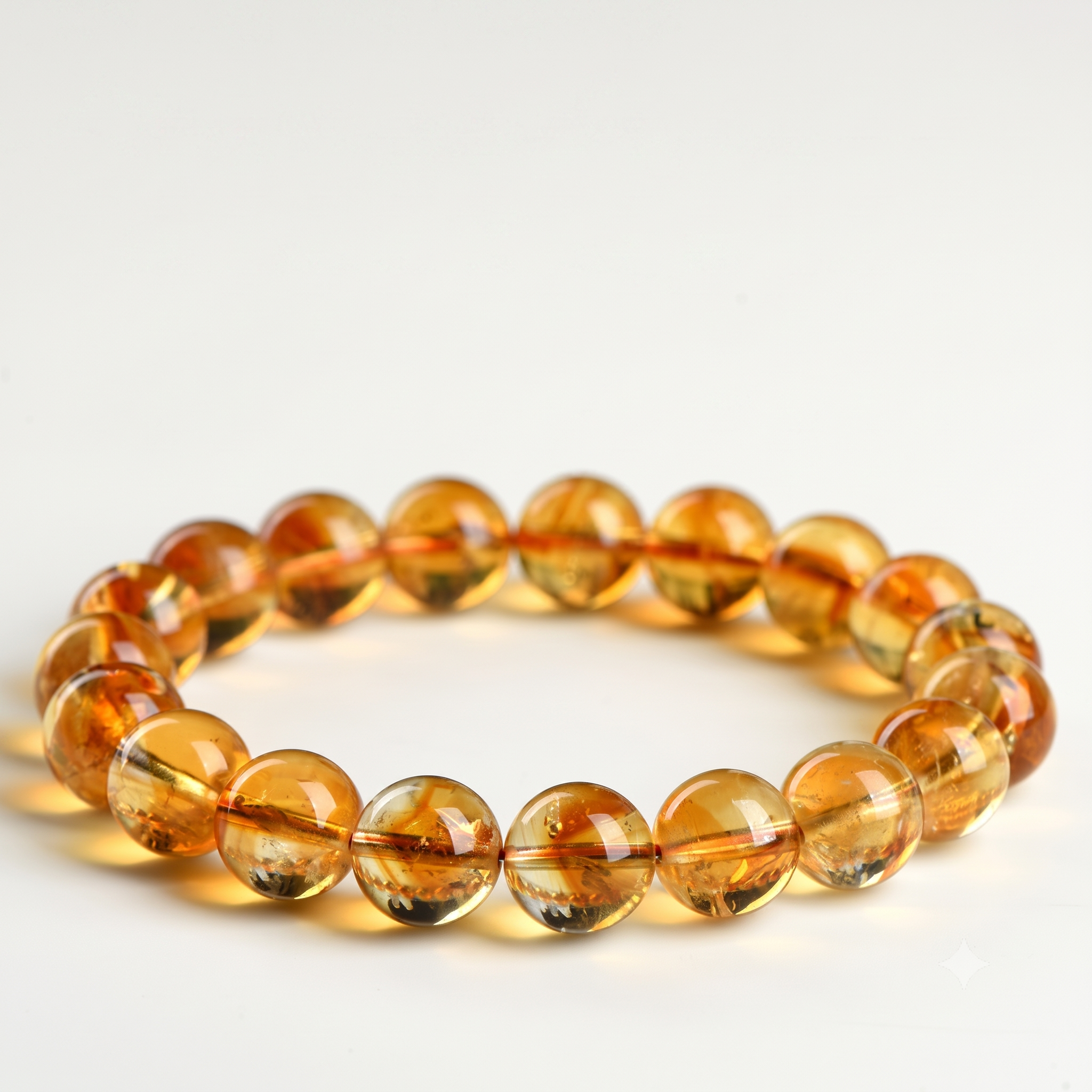 Citrine Bead Bracelet | Abundance